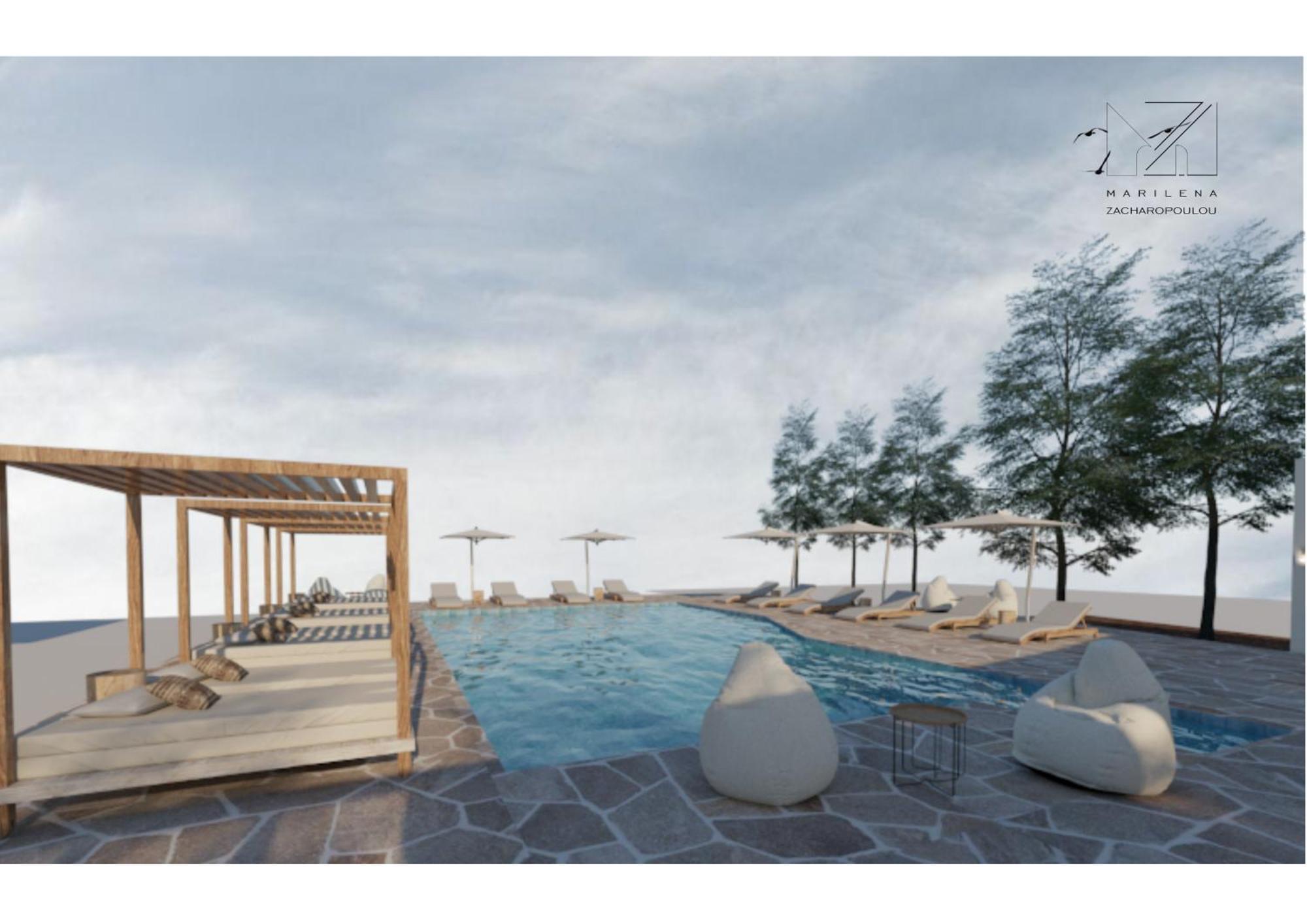 Silia Suites Malia Eksteriør billede